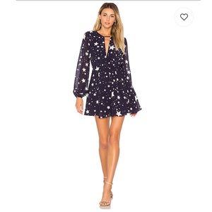 Lovers + Friends x Revolve Lana star print dress